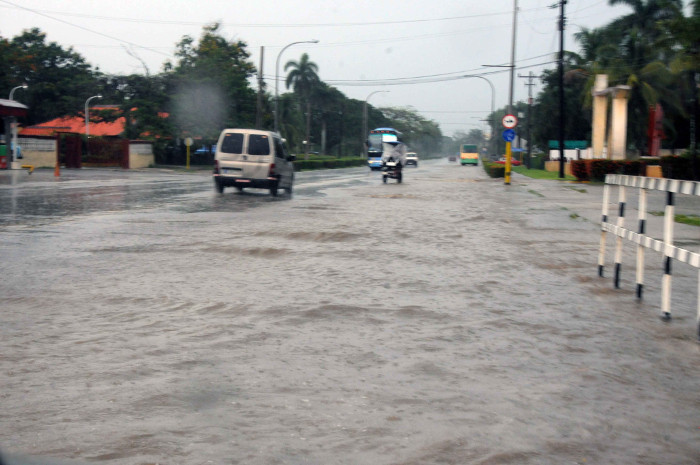 Significativo promedio de lluvias en Cuba en el 2018