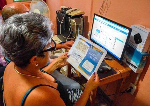 Foto: Tomada de cubadate.cu Llega a Previsora y Sánchez Soto servicio Nauta-Hogar