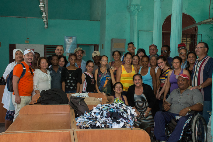 Foto: Leandro Pérez Pérez/ Adelante Con lectores especiales conversaron profesionales de Adelante