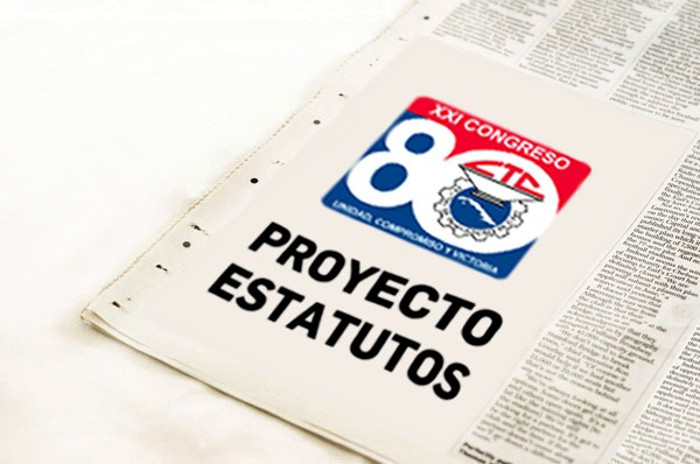 Foto: Tomada de trabajadores.cu Analizarán proyecto de Estatutos de la Central de Trabajadores