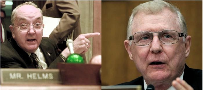 Jesses Helms y Dan Burton, artífices de la agresiva Ley Helms-Burton. Foto: Tomada de granma.cu Trump se ocupa de Cuba y no de su casa