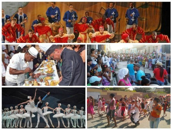 Collage: Tomado de cadenagramonte.cu Oficina del Historiador de Camagüey para una semana cultural