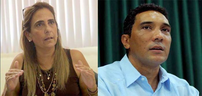Meisi Bolaños Weiss y Eduardo Rodríguez Dávila, fueron designados ministros de Finanzas y Precios y Transporte, respectivamente. Foto: Tomada de granma.cu Consejo de Estado designa nuevos ministros