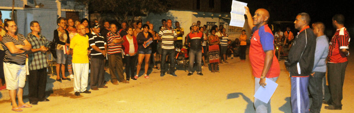 Sí por la Constitución desde los barrios en Camagüey 