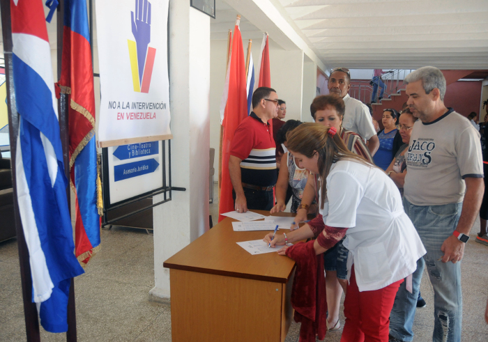 Universidad médica camagüeyana se solidariza una vez más con Venezuela