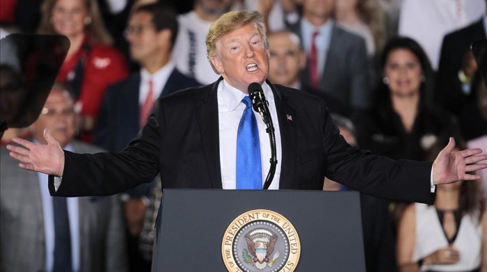 Foto: Tomada de elperiodico.com El despertar de los dinosaurios en el último discurso de Trump