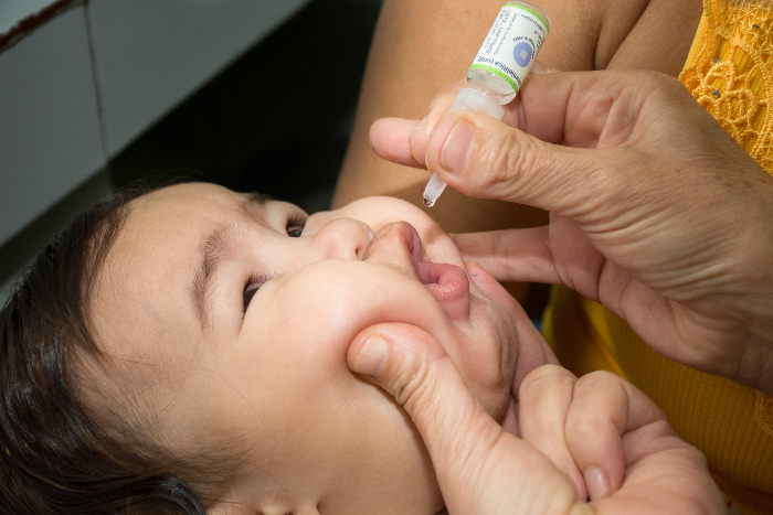 Foto: Leandro Pérez Pérez/Adelante/Archivo Comenzó Campaña de Vacunación Antipolio