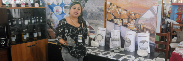 Empresa Geominera relanza la Zeolita en ExpoCam 2019