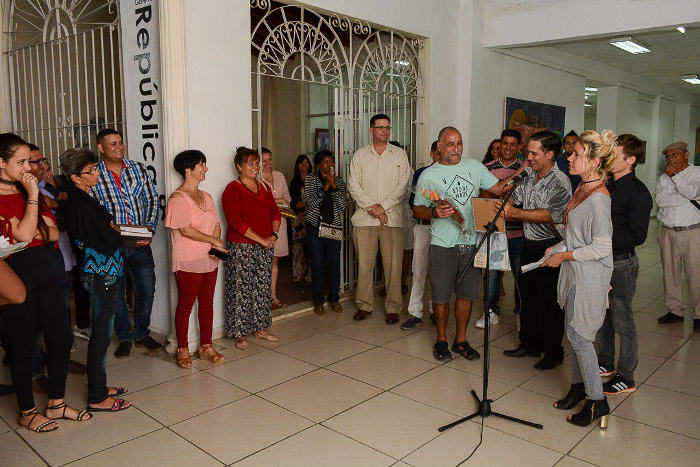 Foto: Leandro Pérez Pérez/ Adelante Entregan premios del Salón de la Ciudad