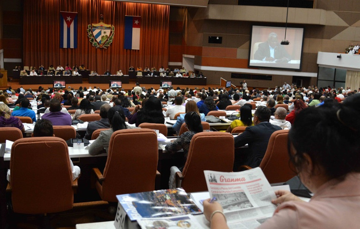 Foto: Omara García Mederos/ANC Parlamento Cubano en sesión plenaria