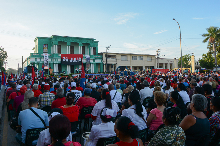 Foto: Leandro Pérez Pérez/ Adelante En la plaza, otra vez Fidel