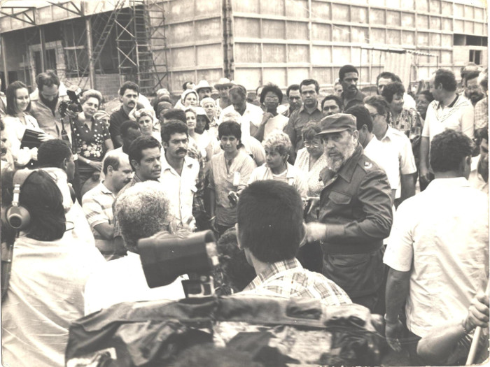 Fotos: Otilio Rivero Delgado/ Adelante/ Archivo Las horas de Fidel en Sibanicú