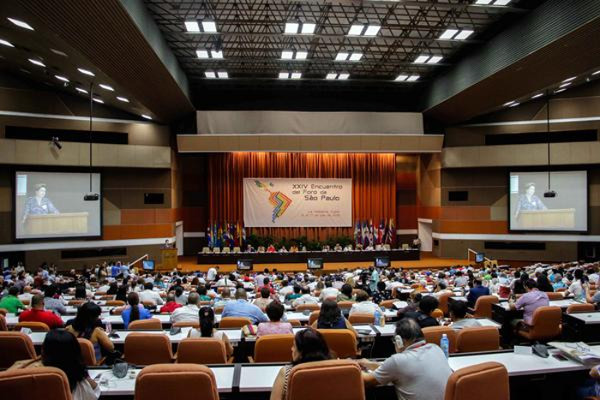 Foto: Tomada de acn.cu Doctrina Bolívar frente a Doctrina Monroe, reclamo del Foro de Sao Paulo