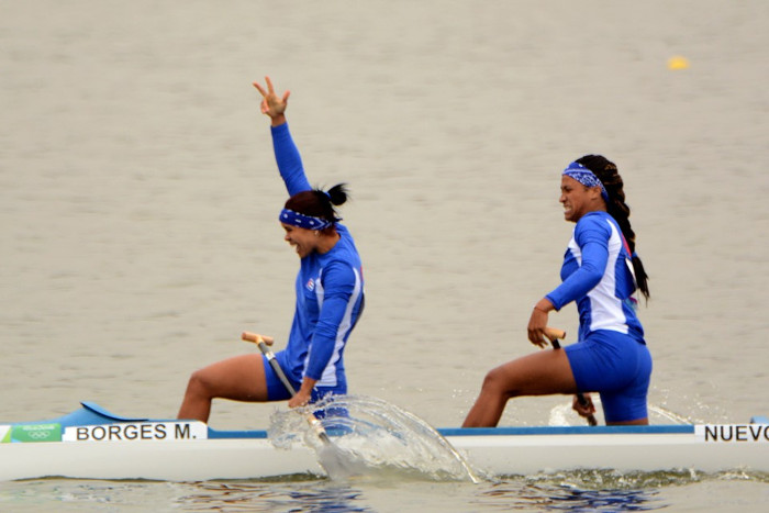Fotos: Osvaldo Gutiérrez Gómez/ ACN Mayvi Borges sorprende con oro en el canotaje