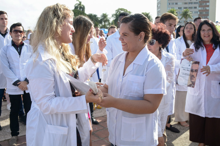 Graduación de la Universidad de Ciencias Médicas Carlos J. Finlay, de Camagüey. Foto: Alejandro Rodríguez Leiva/ Adelante Nuevas formas de ubicación laboral a partir de septiembre