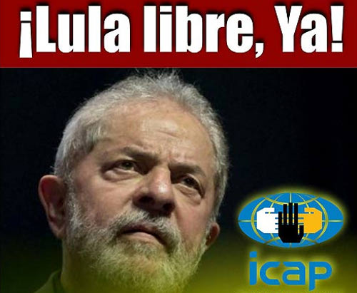 Desde Cuba,  campaña de solidaridad “Lula libre, ya”