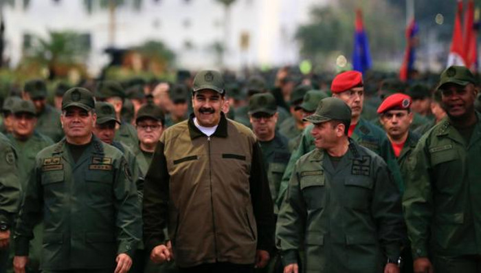 La unidad de pueblo y ejército es el éxito. Foto: Tomada de abc.es Fuerza Armada venezolana rechaza afirmaciones de Duque