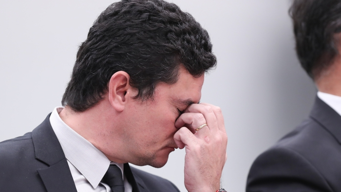 El proceso contra Moro se desató a partir de las revelaciones del diario digital The Intercep Brasil que presentó audio, videos y documentos que develan conversaciones de este con los fiscales actuantes en el caso Lula. Foto: Tomada de ptnacamara.org.br Brasil