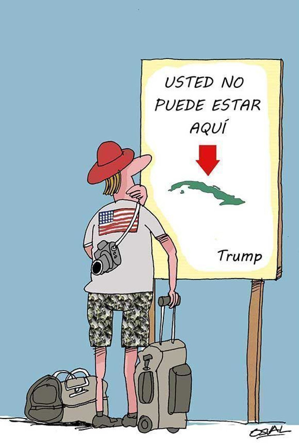 Imagen: Tomada de cubadebate.cu Más limitaciones para viajes de estadounidenses a Cuba