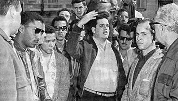 José Antonio Echeverría, alma del Directorio Estudiantil Universitario. Desde comienzos de 1957 se dedica a organizar la acción que se ejecutaría el 13 de marzo de ese año. Foto: Tomada de Cubadebate  Testigo de un 13 de marzo