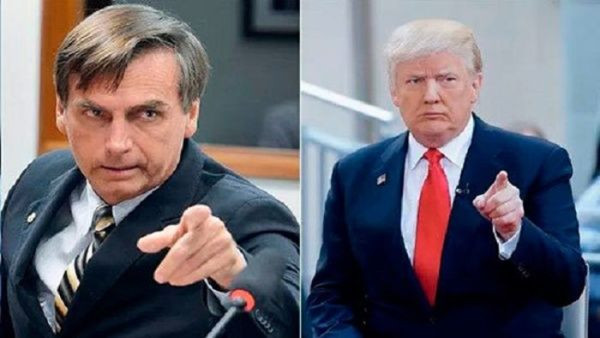 Foto: Tomada de telesurtv.net Bolsonaro se reunirá con su aliado Trump