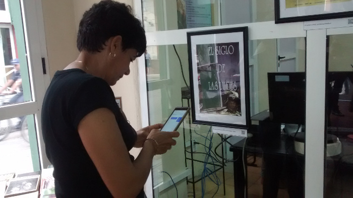 Foto: De la autora Aplausos para novedoso proyecto en Feria del Libro