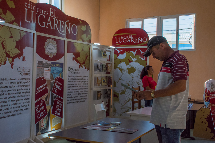 Foto: Leandro Pérez Pérez/Adelante Ediciones El Lugareño, bien representada en “la feria”