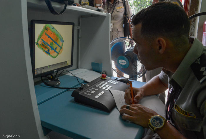 Foto: Alejandro Rodríguez Leiva/ Adelante Radiólogos aduaneros en competencia Camaguey