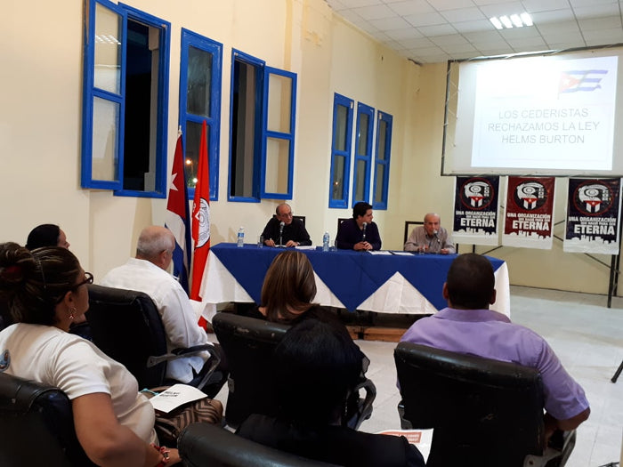 Foto: Gustavo Linares /Televisión Camagüey Camagüeyanos no se entienden con la Helms Burton