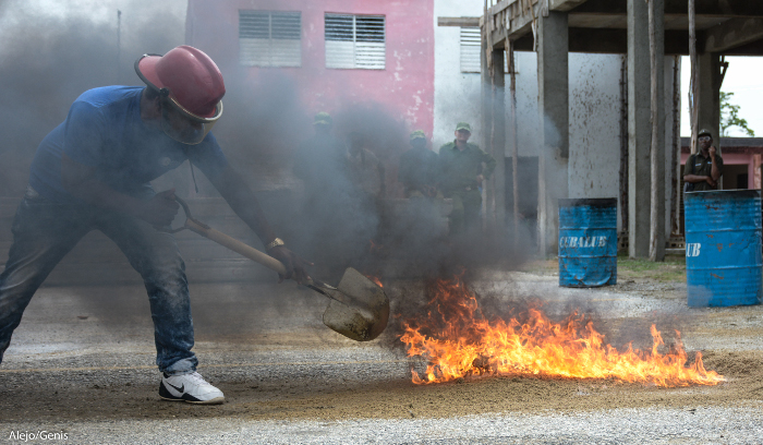 Fotos: Alejandro Rodríguez Leiva/Adelante Competencia de Brigadas Contra Incendio en Camagüey