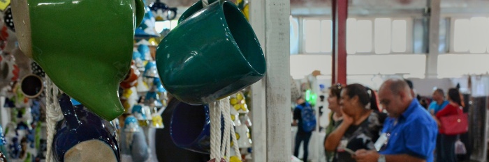 Inicia feria de artesanía Arte para Mamá