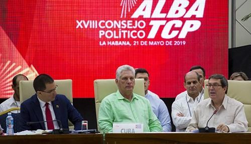 Aprueba declaración política Países miembros de ALBA-TCP