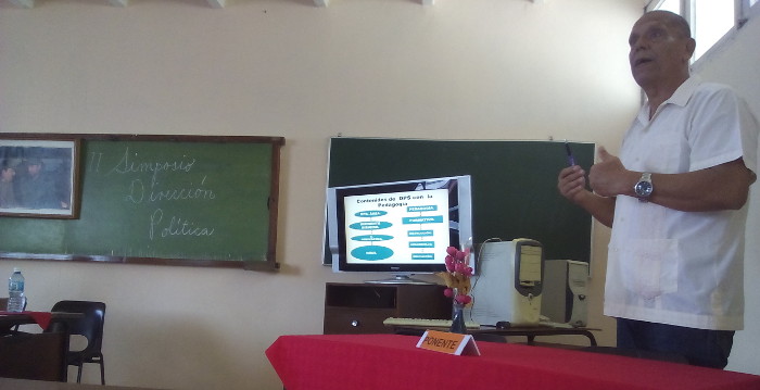 Foto: Del autor II Simposio de Dirección Política en Camagüey