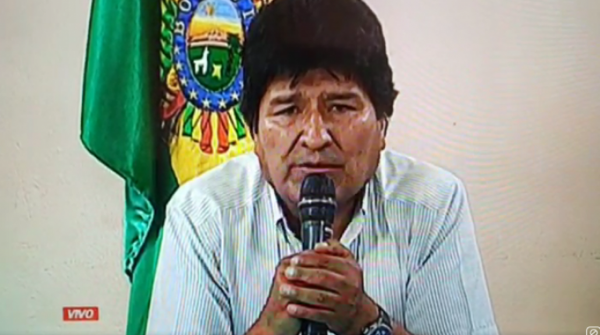 Foto: Tomada de lostiempos.com Evo Morales renuncia a la presidencia de Bolivia