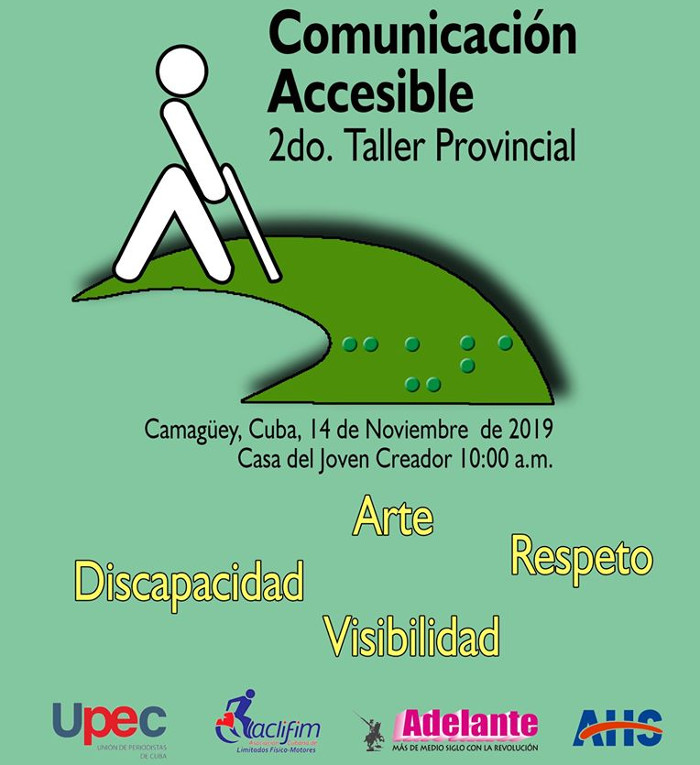 Taller Provincial de Comunicación Accesible Periodistas enfocan asociaciones de personas con discapacidad
