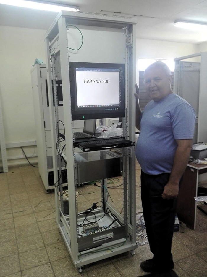 Fotos: Adelante en Facebook Un radar cubano como regalo para La Habana