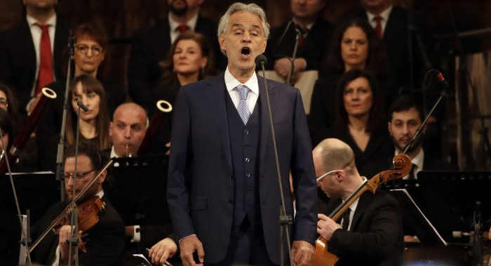 Foto: Tomada de sputniknews.com Andrea Bocelli cantará en Cuba