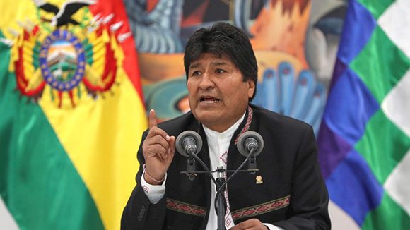 Foto: Tomada de Cubadebate Evo Morales denuncia golpe de Estado en Bolivia (+Video)