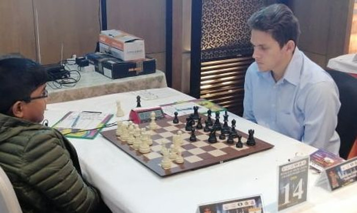 Foto: Tomada de ajedrezcuba.com Albornoz fue el mejor latinoamericano del Mundial Juvenil