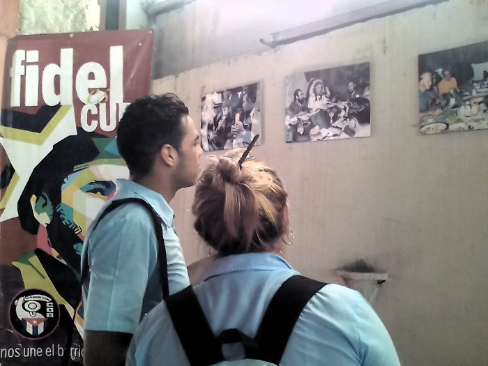 Fotos: De la autora Fidel en la fiesta cederista