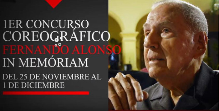 Imagen: Tomada de Tomada de youtube.com Convocan concurso coreográfico Fernando Alonso in memoriam