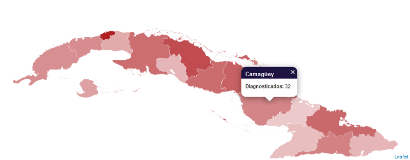 Imagen: Tomada de covid19cubadata Dos nuevos casos de COVID-19 en Camagüey