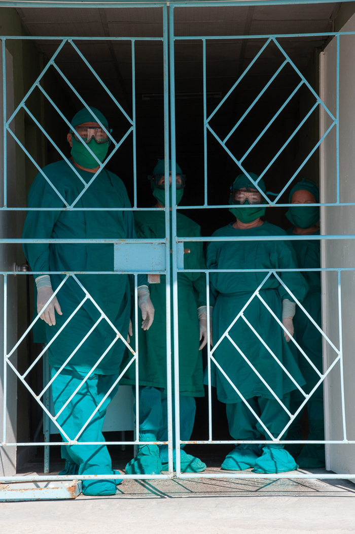 Fotos: Leandro Pérez Pérez /Adelante  Fuerzas armadas de valor en la Zona Roja