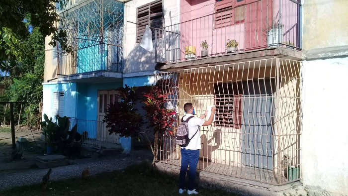 Foto: Cortesía de Radio Florida Consejo Popular de Florida en aislamiento reforzado