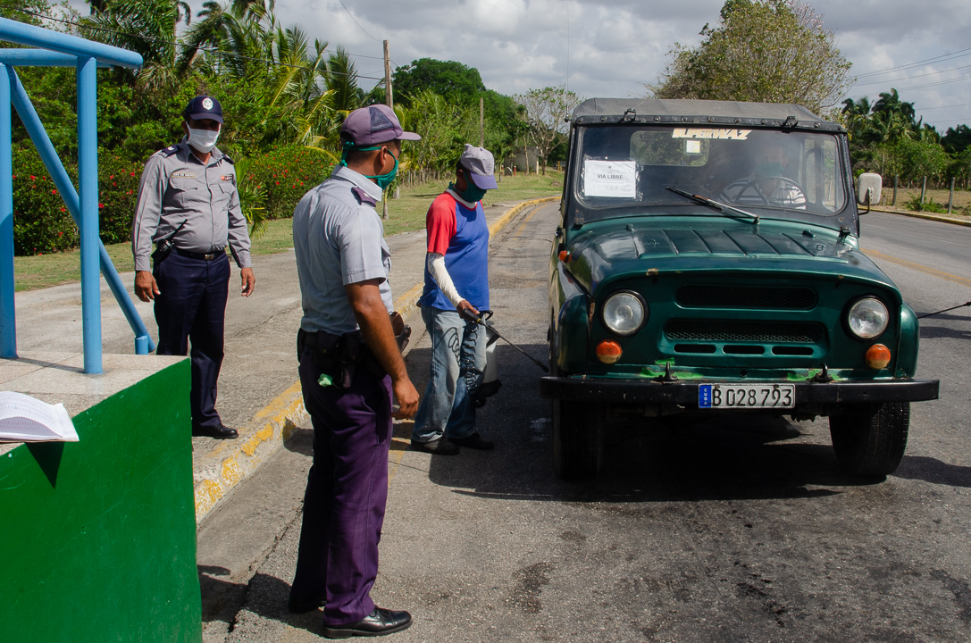 Foto: Leandro Pérez Pérez /Adelante Transporte aplica medidas para contener rebrote de la COVID-19