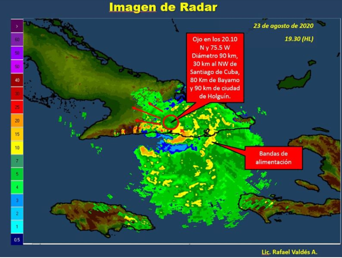 Imágenes: Cortesía del Centro Nacional de Radares