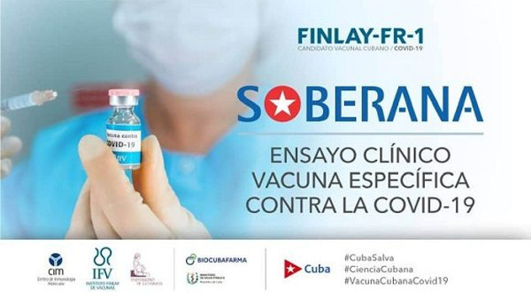 Imagen: Tomada de cubadebate.cu Soberana: historia de un nombre para candidato vacunal contra la COVID-19