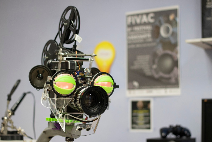 Foto: Alberto Santos/ Colaborador “Orangebot-16, un robot en Camagüey”