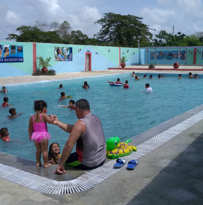 Foto: Yosbel Lescano/ Radio Cadena Agramonte) Najasa estrena piscina para un mejor verano