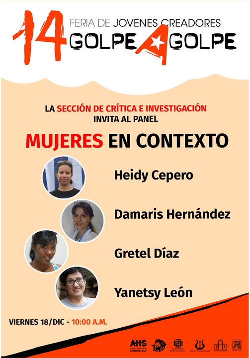 foto y cartel tomados del perfil en Facebook de la Feria de Jóvenes Creadores